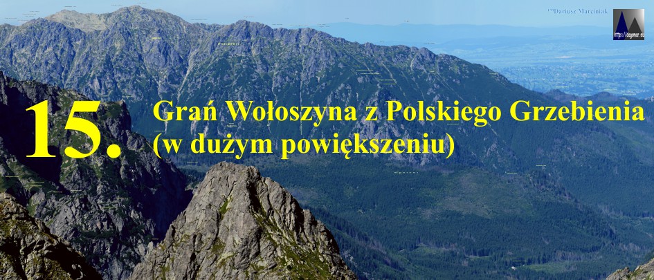 panorama z Polskiego Grzebienia